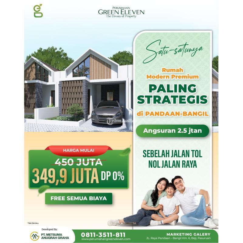 Dijual Rumah Tipe 36 Baru Murah Perumahan Bangil - Pasuruan