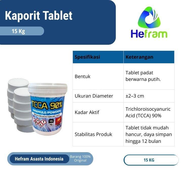 Kaporit Tablet 15 Kg Harga Terjangkau - Bogor 