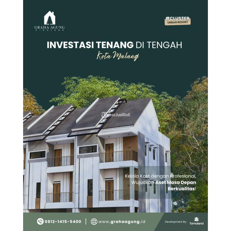 Jual Kost 8 Pintu Baru Dekat UB UMM- Malang Kota