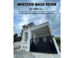 Jual Villa 85 m2 Baru Sejuk di Kota Wisata  Cocok untuk Hunian  Investasi - Batu