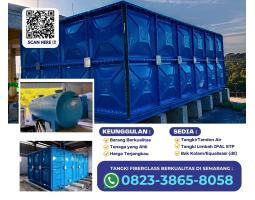 Jasa Pembuatan Tangki Silinder Fiberglass, Roof Tank Panel FRP - Semarang