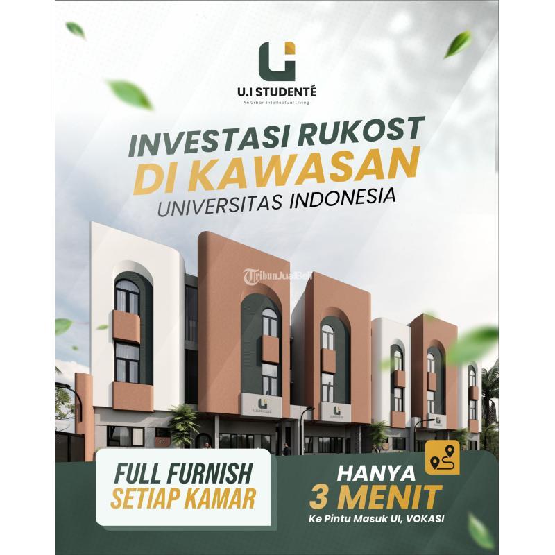 Dijual Rukost 10 Kamar UI Studente Dekat Kampus UI - Bogor Kota