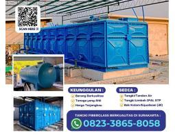 Ready Stok Tangki Air Fiberglass, Tangki IPAL Limbah Fiber - Semarang