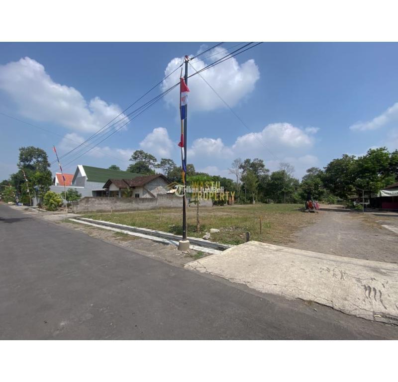Dijual Tanah Kavling Murah Siap Bangun Dekat Jalan Raya LPMP Kalasan - Sleman