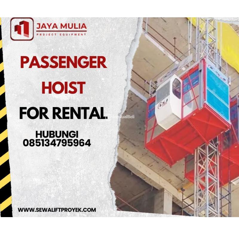 Sewa Passenger Hoist Terpercaya 1 - 4 Ton - Jakarta Pusat