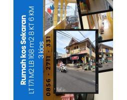 Dijual Rumah Kos dan Kios, LT. 171m2, LB. 168m2, SHM, di Kawasan Kampus Unnes Sekaran, Gunung Pati - Semarang
