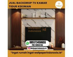 Backdrop TV Kamar Tidur Kekinian - Malang 