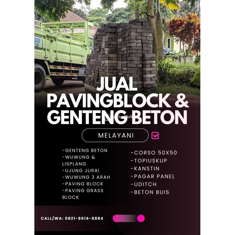 Paving Block Segi Berkualitas Tinggi - Malang