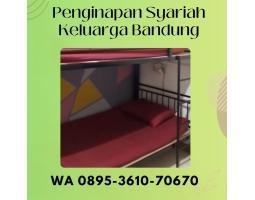 Disewakan Penginapan Syariah Keluarga Staff Ramah - Bandung 