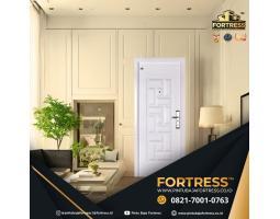 Pintu Baja Fortress Warna Putih - Biak Numfor 