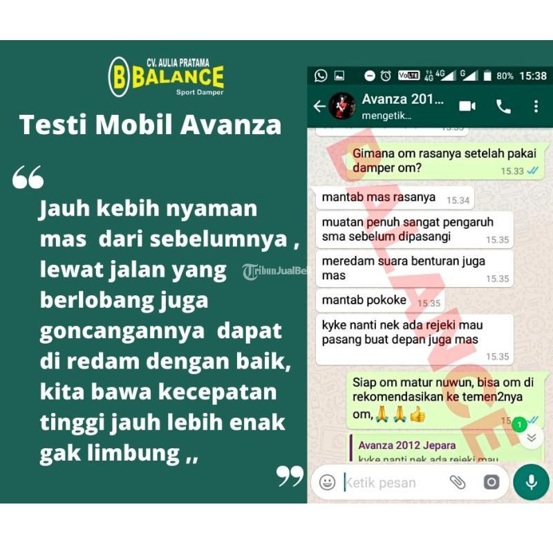 Limbung dan Guncangan Keras Mobil Teratasi Dengan Pemasangan Balance Damper - Jakarta Selatan