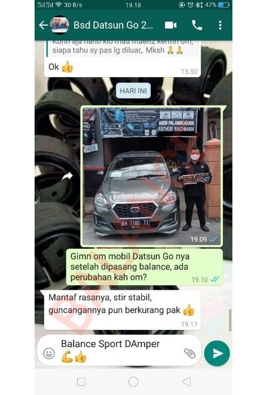 Peredam Shock Balance Solusi Mobil Nyaman Tanpa Guncangan Keras, Garansi 5 Tahun - Jakarta Selatan