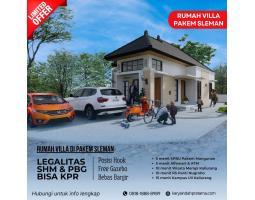 Jual Rumah Luas 200 m2 Baru di Lokasi Favorit Sleman Utara 10 Menit Kampus UII,Wisata Kaliurang SHM - Sleman