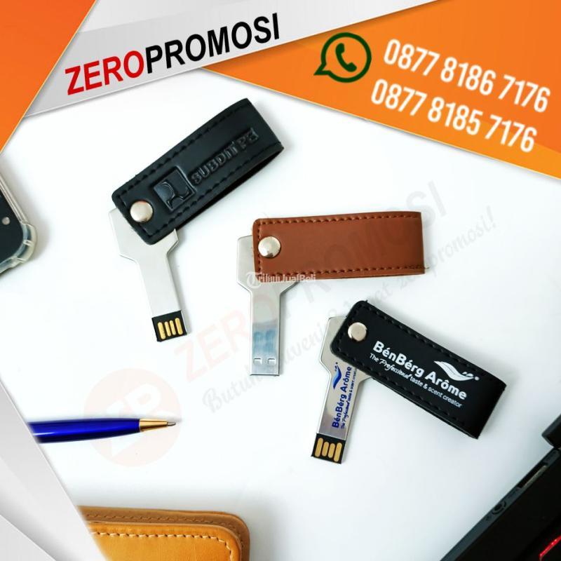 Flashdisk Kulit Custom Cetak Logo - Tangerang Kota