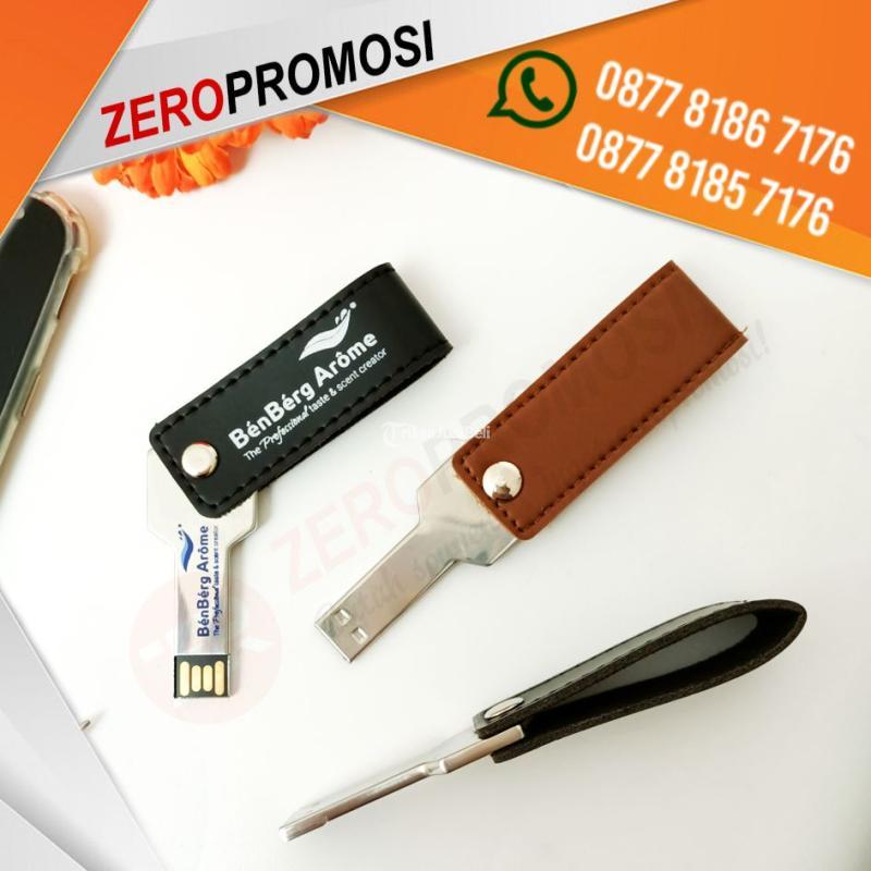 Flashdisk Kulit Custom Cetak Logo - Tangerang Kota