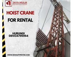 Sewa Hoist Crane 1 - 3 Ton - Serang