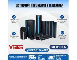 Supplier Pipa HDPE 4 Inch 110mm PE100 PN 10, Rollan 50m Per Roll, Batangan 6m - Jakarta Timur