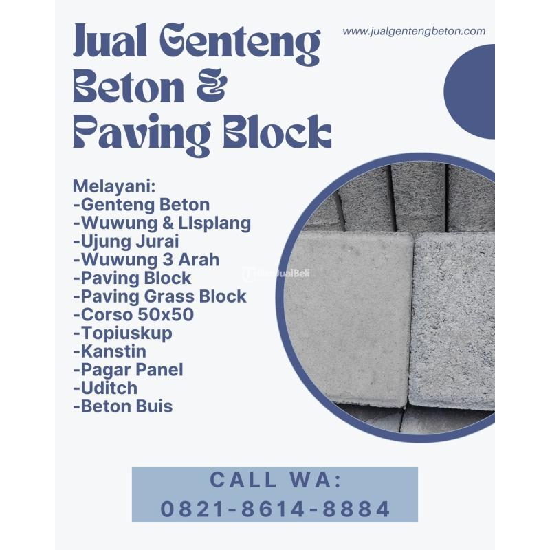 Paving Block Press Berkualitas - Malang
