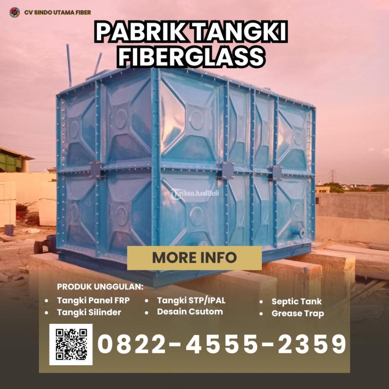 Tangki Fiberglass Satu Tangki - Soppeng