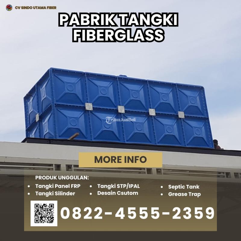 Tangki Fiberglass Satu Tangki - Soppeng