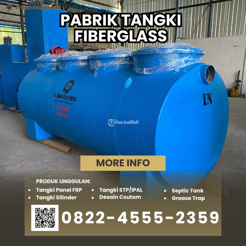 Tangki Fiberglass Satu Tangki - Soppeng
