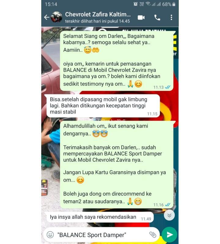 Solusi Bantingan Keras di Mobil Cukup Pasangkan Balance Spring Buffer Garansi - Pekanbaru