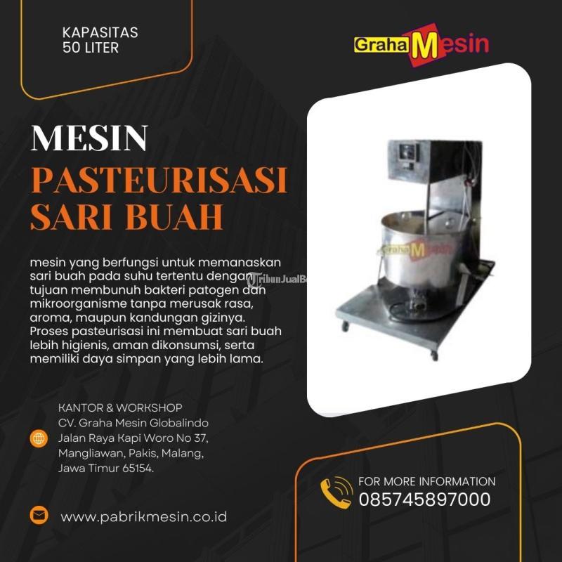 Mesin Pasteurisasi Sari Buah Graha Mesin - Malang
