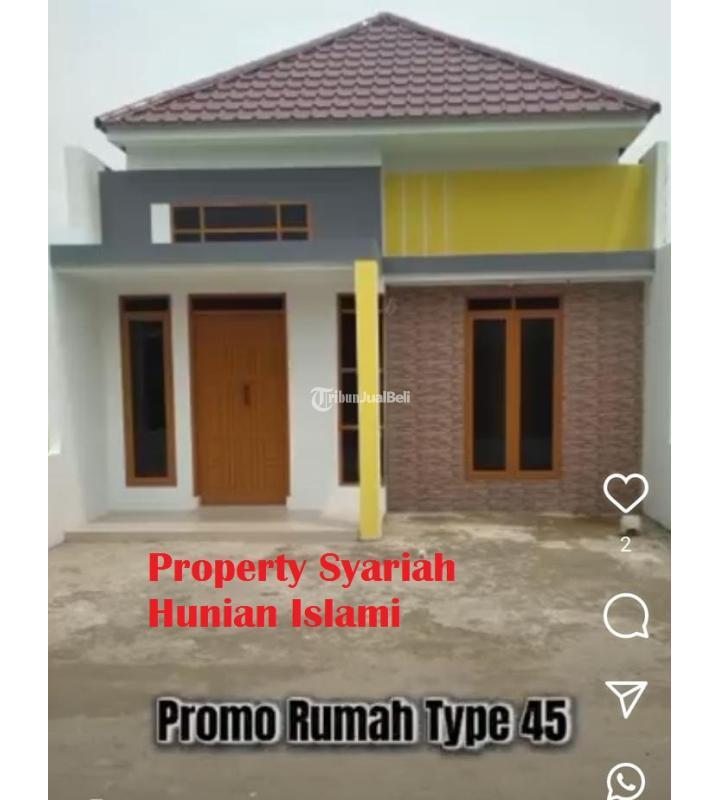 Dijual Rumah Cantik dan Murah di Perumahan Syariah Tanpa Bank di Tembung - Deli Serdang