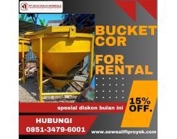Rental Bucket Cor Surabaya Siap untuk Proyek Anda - Surabaya