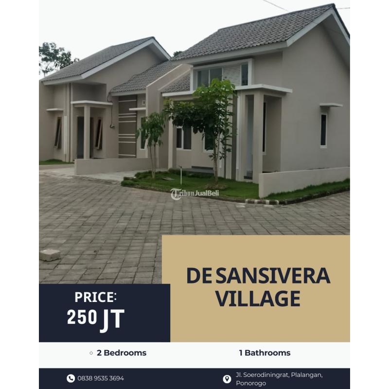 Dijual Rumah De Sansivera Village Hunian Nyaman Dan Strategis - Ponorogo