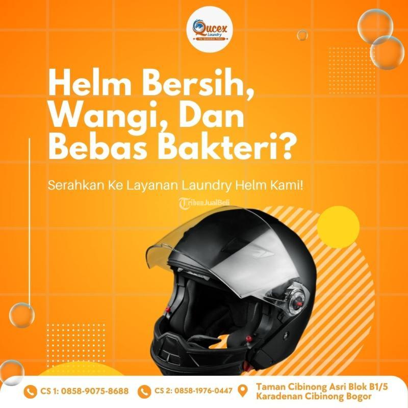 Cuci Helm Aman di Kel. Pakansari No 1 - Bogor