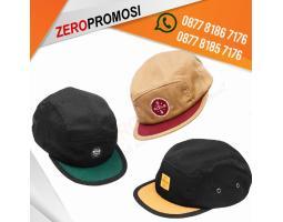Souvenir Topi 5 Cagak Custom Logo - Tangerang Kota