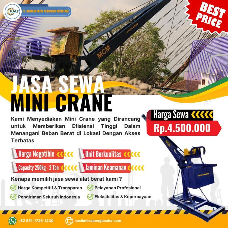 Sewa Mini Crane - Surabaya