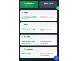 Flood Barrier Murah untuk Rumah Gudang - Samarinda