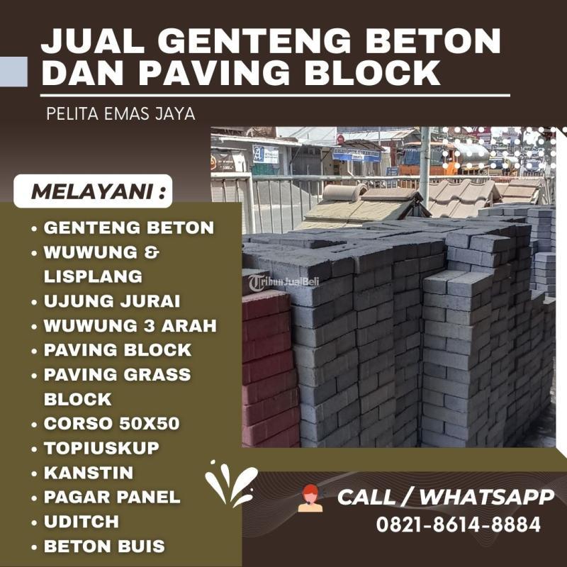 Paving Block Kotak Anti Geser Garansi Kualitas Terbaik - Malang