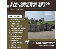 Paving Block Kotak Anti Geser Garansi Kualitas Terbaik - Malang 