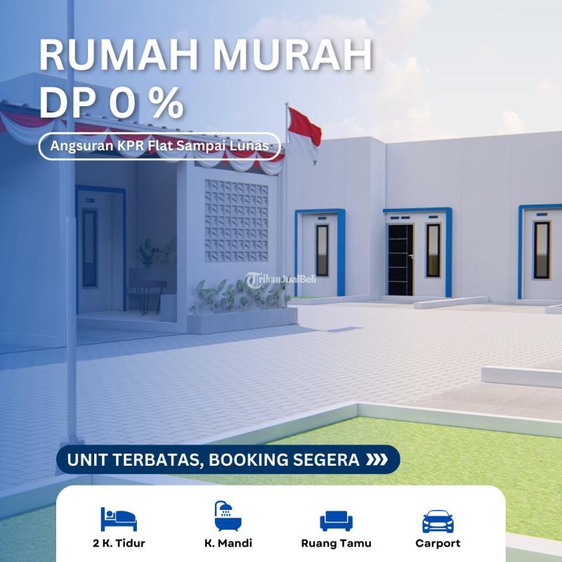 Dijual Rumah Subsidi Murah Tanpa DP Tipe 60 SHM 2KT 1KM Dekat Exit Tol Sawojajar - Malang
