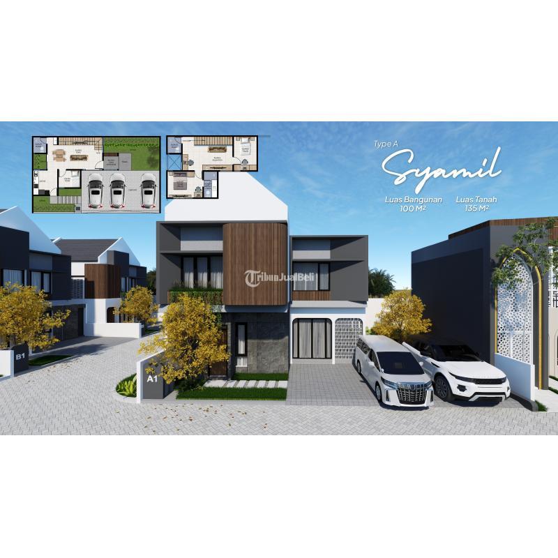 Jual Rumah Mewah Syariah 2 Lantai Tipe 65 Baru Dekat RS Akademik UGM Yogyakarta - Sleman