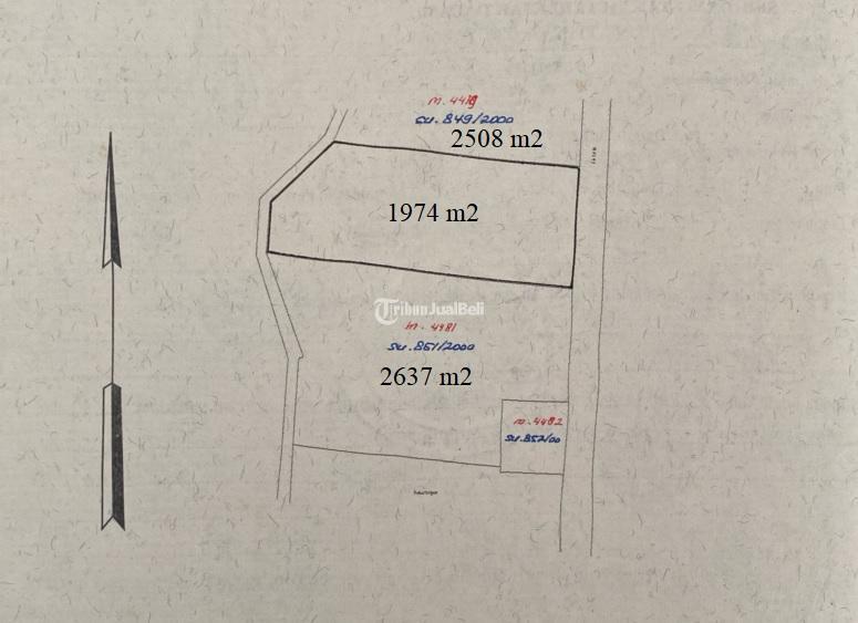 Jual Tanah Luas 7.119 m2 Cocok Untuk Perumahan Elit Dan Wisata Di Maguwoharjo - Sleman