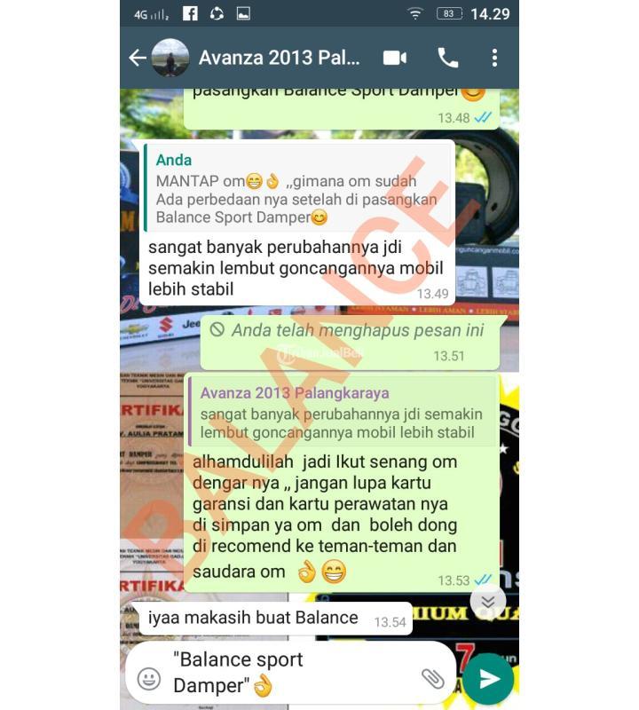 Mobil Minim Gruduk Dan Guncangan Cukup Dengan Pasang Peredam Shock Balance - Sleman