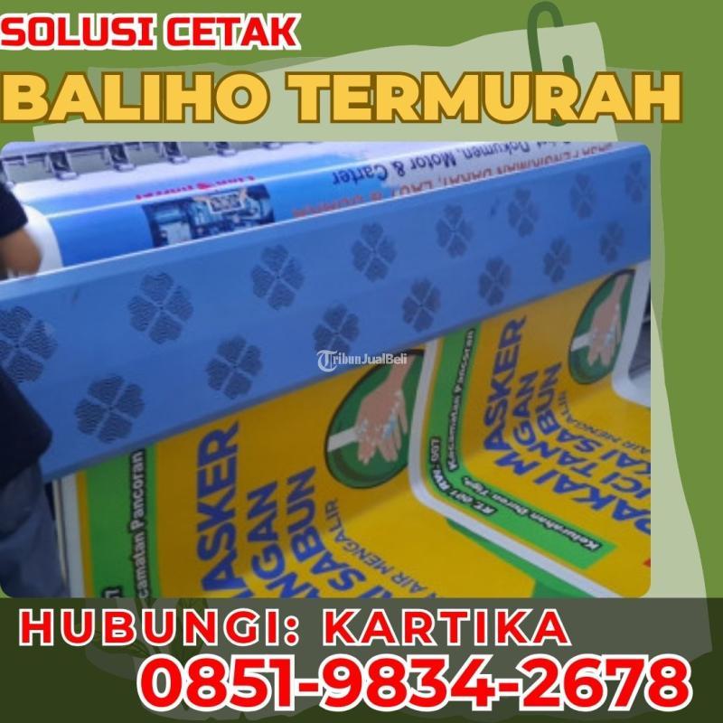 Cetak Baliho Kampanye di Simokerto - Surabaya