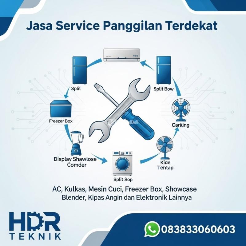 Jasa Service AC  Elektronik Sukun - Malang 