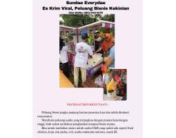 Peluang Usaha Es Krim Viral Sundae Everydae Booth Keren Siap Kirim - Brebes