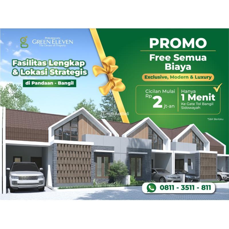 Dijual Rumah Murah, Tipe 36, 2KT, 1KM, HGB, Pinggir Jalan Raya, 2 Menit Ke Gerbang Tol Bangil, Pandaan Bangil - Pasuruan