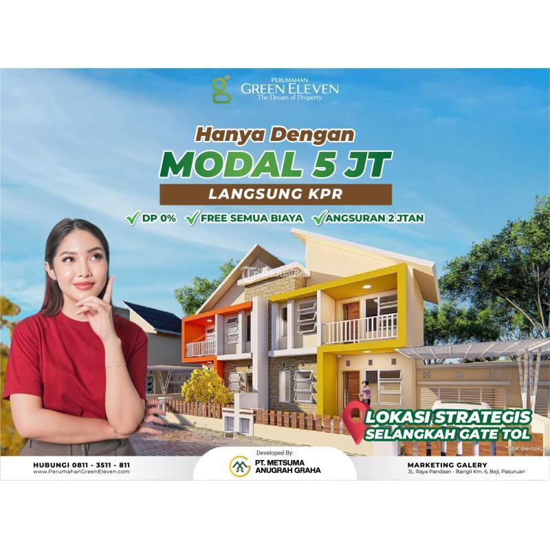 Dijual Rumah Murah 2KT 1KM di Pandaan Bangil Strategis Dekat Tol - Pasuruan