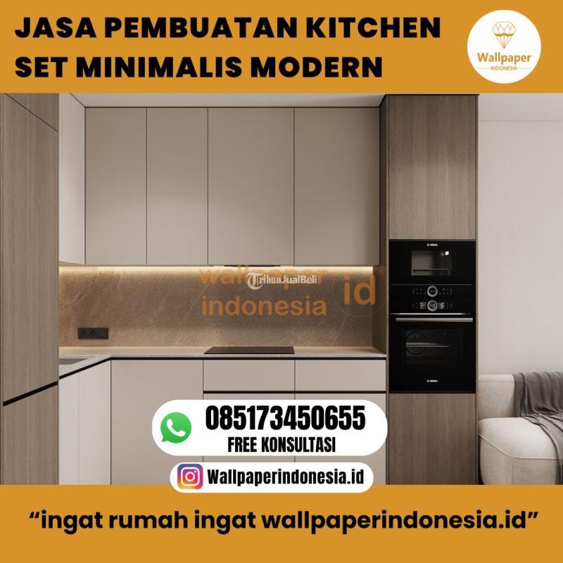 Jasa Pembuatan Kitchen Set Minimalis Modern - Malang Kota