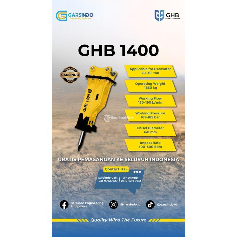 GHB Hydraulic Breaker Kualitas Terbaik, dan Siap Kerja Keras - Surabaya