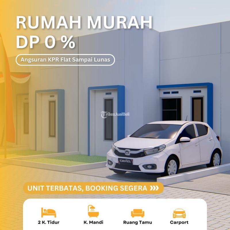 Dijual Rumah Subsidi Tanpa DP Dekat Exit Tol Sawojajar Tipe 60 2KT 1KM SHM - Malang 