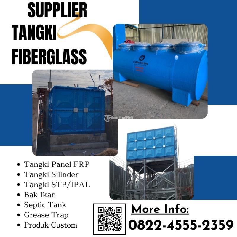 Tangki Fiberglass Buat Air Tenang, Rumah Pun Adem - Buton Tengah