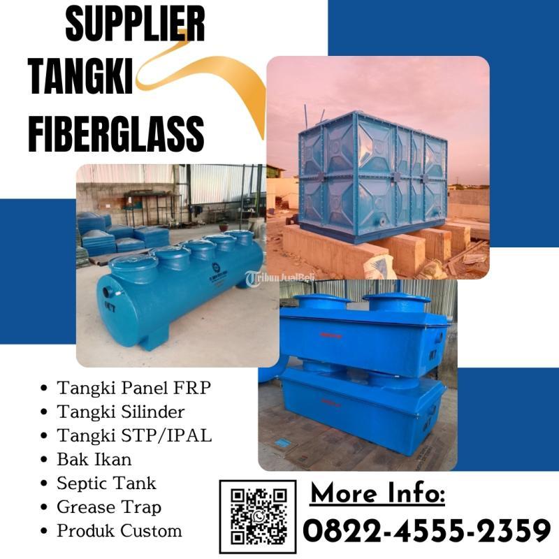 Tangki Fiberglass Buat Air Tenang, Rumah Pun Adem - Buton Tengah